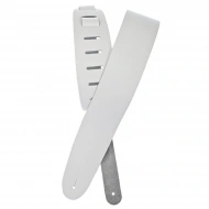 D'Addario 25BL02 Basic Leather Guitar Strap (White) D'Addario 25BL02 Basic Leather Guitar Strap (White)