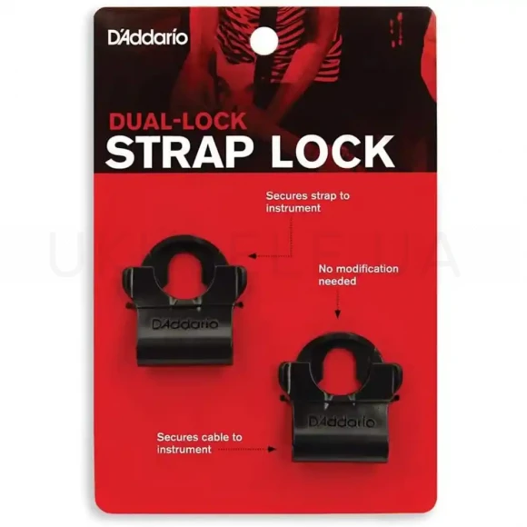 Стреплок D'Addario PW-DLC-01 Dual-Lock Strap Lock