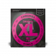 D'Addario ECB81-5 XL Chromes Bass Regular Light 5-String (45-132) D'Addario ECB81-5 XL Chromes Bass Regular Light 5-String (45-132)