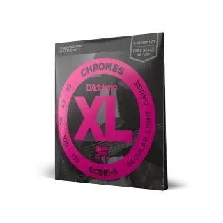 D'Addario ECB81-5 XL Chromes Bass Regular Light 5-String (45-132)