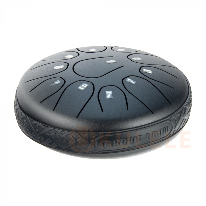 Глюкофон Глюкофон Hluru TOX11-6 InkBlack 6" (15см) 11 нот Tongue Drum 304 Stainless Steel