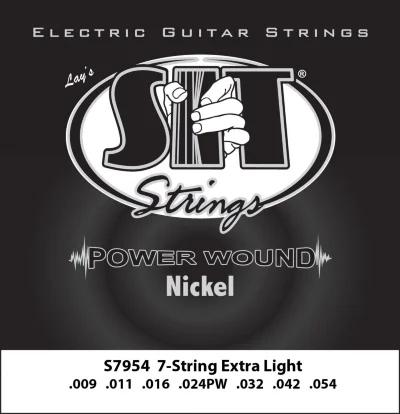 Струни SIT S7954 Extra Light Power Wound Nickel 9/54