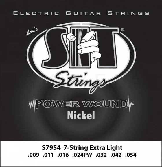 Струни SIT S7954 Extra Light Power Wound Nickel 9/54