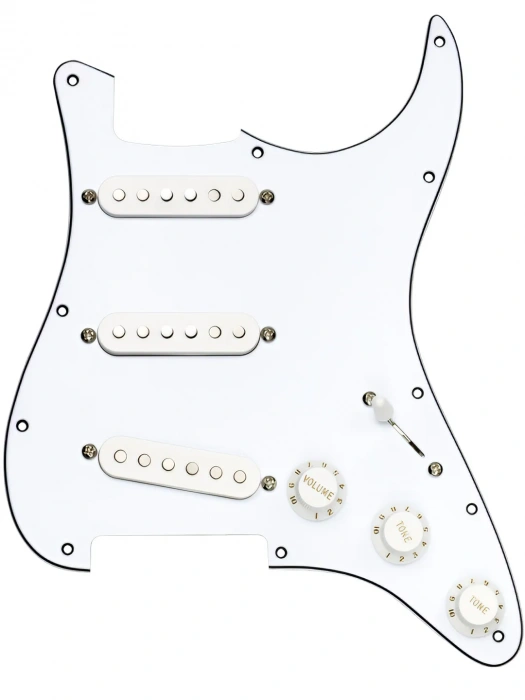Панель Панель Dimarzio FG2108WA9 Injector Strat Replacement Pickguard