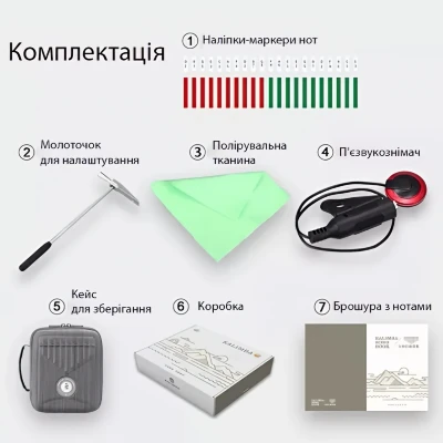 Калімба Hluru KYT21 Walnut