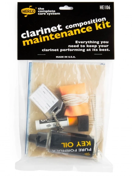 Набір для догляду Dunlop HE106 Composition Clarinet Maintenance Kit Набір для догляду Dunlop HE106 Composition Clarinet Maintenance Kit