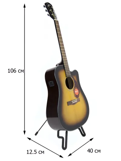 Електро-акустична гітара Fender CD-140SCE Sunburst WN