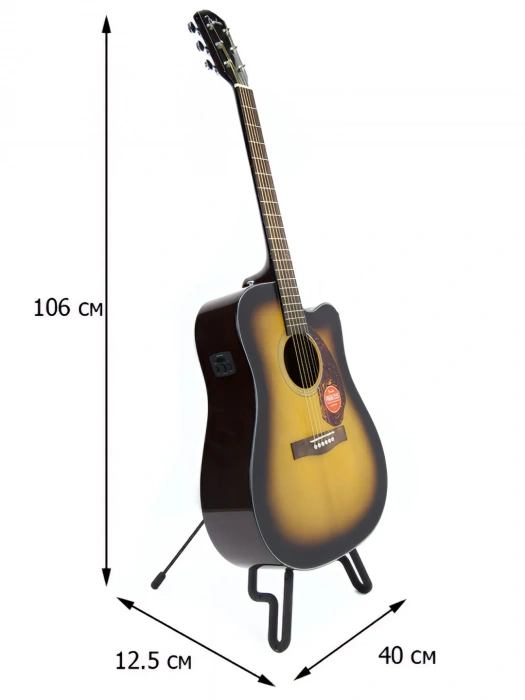 Електро-акустична гітара Електро-акустична гітара Fender CD-140SCE Sunburst WN