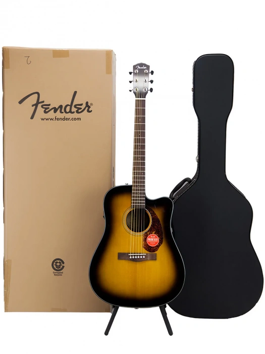 Електро-акустична гітара Електро-акустична гітара Fender CD-140SCE Sunburst WN