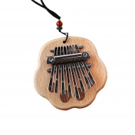 Overtone Mini Kalimba 8 Keys Wood Cat's Paw Overtone Mini Kalimba 8 Keys Wood Cat's Paw