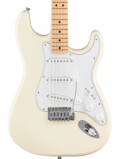 Електрогітара Fender Standard Stratocaster MN Olympic White