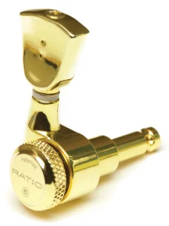 Graph Tech PRL-8441-G0 Acoustic Locking 3 + 3 Vintage Gold