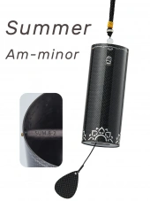 Hluru Summer Carbon Fiber 8 Notes Wind Chime CF Sum 8-2