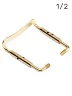 Тримач підборіддя Overtone Violin Chinrest Bracket CB 1/2 Gold