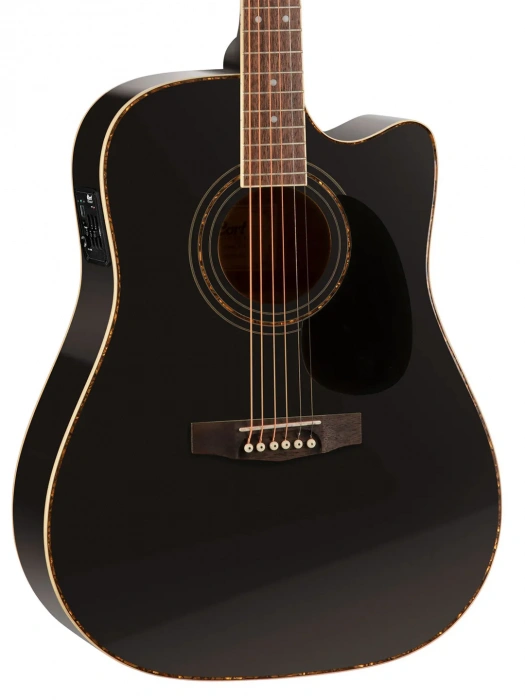 Електро-акустична гітара Електро-акустична гітара Cort AD880CE (Black)
