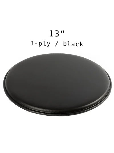 Пластик для барабанів Overtone 13'' DH13SB Black 1-ply
