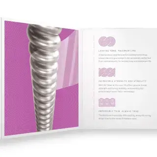 D'Addario XSE09544 XS Coated Super Light Plus 9.5-44