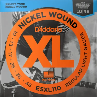 Струни D'Addario ESXL110 XL NickeL Wound Regular Light Double Ball End 10-46