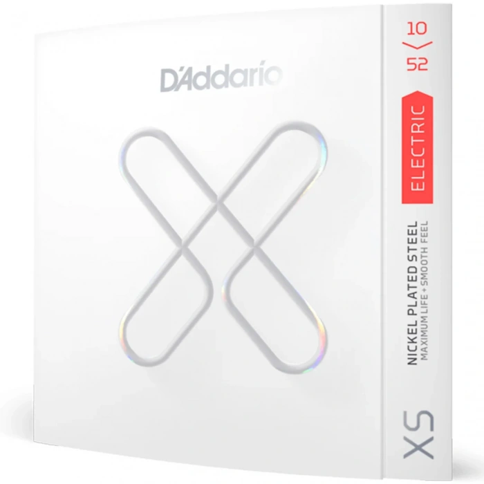 D'Addario XSE1052 XS Coated Light Top Heavy Bottom 10-52