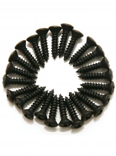 Dimarzio FH1000BK Pickguard / Backplate Screws Set of 24 (Black) Dimarzio FH1000BK Pickguard / Backplate Screws Set of 24 (Black)