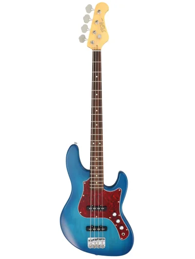 Бас-гітара FGN BMJ2-R Mightty Jazz Boundary Series (Transparent Blue Sunburst)