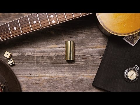 Слайдер Слайдер Dunlop 222 Brass Medium Wall Medium Slide