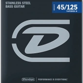 Dunlop DBS45125T Stainless Steel Medium 5-String Tapered B 45-125 Dunlop DBS45125T Stainless Steel Medium 5-String Tapered B 45-125