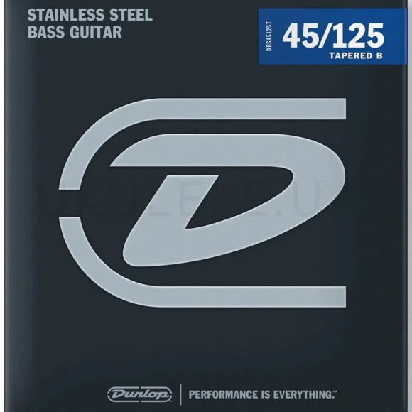 Струны Dunlop DBS45125T Stainless Steel Medium 5-String Tapered B 45-125