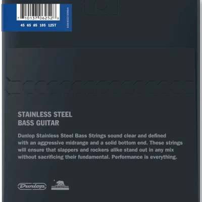 Струни Dunlop DBS45125T Stainless Steel Medium 5-String Tapered B 45-125