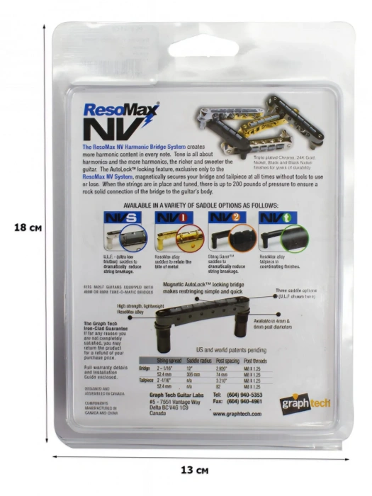 Стопбар Стопбар Graph Tech PS-8893-G0