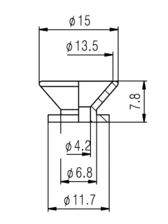 Paxphil HE009 Strap Pin (Chrome)