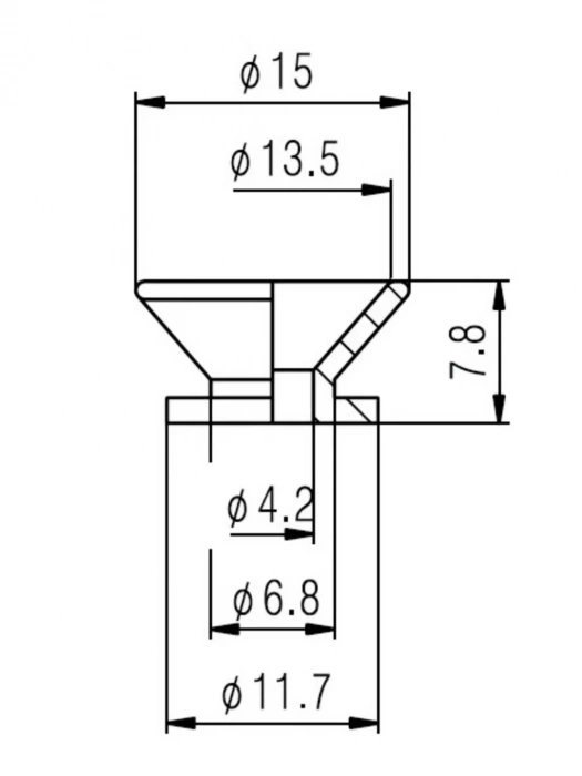 Paxphil HE009 Strap Pin (Chrome)