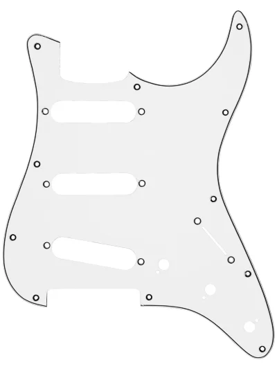 Пікгард панель Paxphil M3 Pickguard (White)