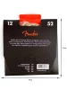 Струни Fender 70L Bronze Acoustic String 12-52