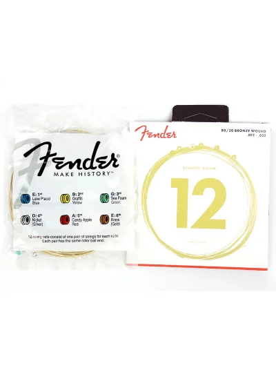 Струни Fender 70L Bronze Acoustic String 12-52