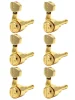 Кілки Graph Tech PRL-8721-G0 Electric Locking 6 In-line C0ntemporary Mini Gold 2 Pin