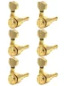 Кілки Graph Tech PRL-8721-G0 Electric Locking 6 In-line C0ntemporary Mini Gold 2 Pin