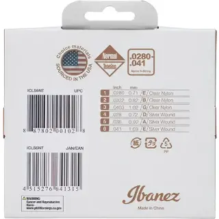 Ibanez ICLS6NT Classic Guitar String 28-41