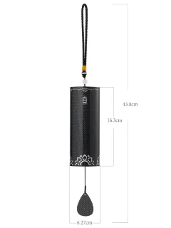 Hluru Winter Carbon Fiber 8 Notes Wind Chime CF Win 8-4