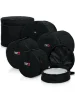  Gator GP-Fusion16 5-Piece Fusion Set Bags; 16″ Tom