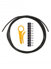 Lava Cable LCDCKT-B Tightrope Solder Free DC Kit (Black) Lava Cable LCDCKT-B Tightrope Solder Free DC Kit (Black)