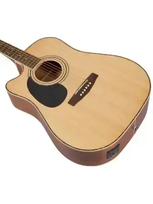 Електро-акустична гітара Cort AD880CE LH (Natural Satin)