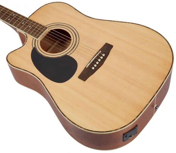 Електро-акустична гітара Cort AD880CE LH (Natural Satin)