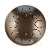 Глюкофон Hluru TOY8-6 Bronze 6" (15см) 8 нот Tongue Drum 304 Stainless Steel