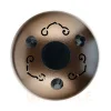 Глюкофон Hluru TOY8-6 Bronze 6" (15см) 8 нот Tongue Drum 304 Stainless Steel