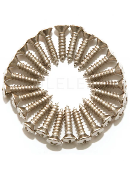 Саморіз Dimarzio FH1000C Pickguard / Backplate Screws - Set of 24 (Chrome)