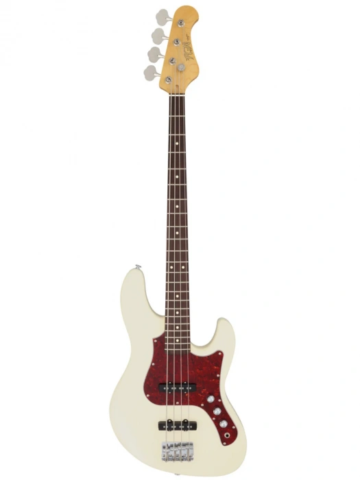 Бас-гітара Бас-гітара FGN BMJ2-R Mightty Jazz Boundary Series (Olympic White)