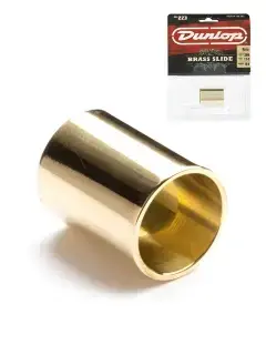 Dunlop 223 Brass Medium Wall Medium Knuckle Slide