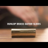 Слайдер Слайдер Dunlop 223 Brass Medium Wall Medium Knuckle Slide