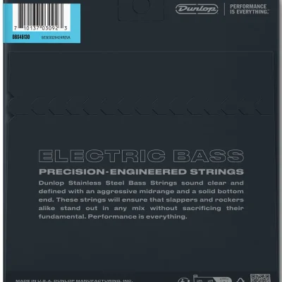 Струни Dunlop DBS45130 Stainless Steel Medium 5-String 45-130